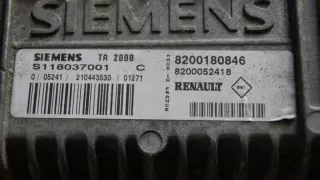 S118037001 Блок управления двигателем Renault Clio 2 Арт e3390417, вид 2