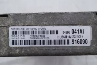 P04896041AI Блок управления двигателем Chrysler Sebring 2 Арт e3440855, вид 4