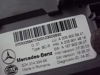 A2059005947 Блок комфорта Mercedes C W205 Арт e3602054, вид 5