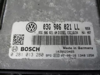 03G906021LL Блок управления двигателем Seat Leon 2 Арт e3620359, вид 2