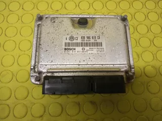 0281010663 Блок управления двигателем Volkswagen Golf 4 Арт e3665239, вид 1