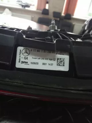 A1779061700 Фонарь задний левый Mercedes A W177 Арт e3697103, вид 3