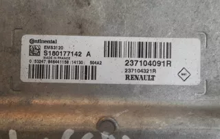 S180177142A 237104091R 237104321R Блок управления двигателем Renault Twingo 2 Арт e3788593, вид 2