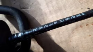 06H906517L 079133240AH Гофра инжектора Audi A6 C7 (S6,RS6) Арт e3858287, вид 5