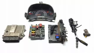  Блок управления двигателем Fiat Panda 2 Арт e3980927, вид 1