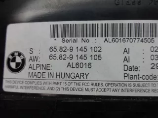 9145102 Блок навигации BMW 3 E90/E91/E92/E93 Арт e4145740, вид 3