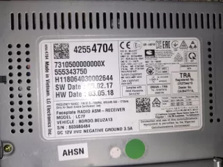 42554704 Блок навигации Opel Corsa E Арт e4153902, вид 2