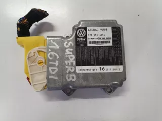3T0959655C Блок AirBag Skoda Superb 2 Арт e4237253, вид 1