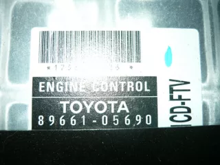 89661-05690 Блок управления двигателем Toyota Avensis 2 Арт e4329757, вид 2