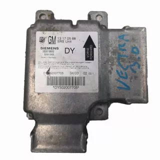 13170588 Блок AirBag Opel Vectra C  Арт e4346708, вид 1