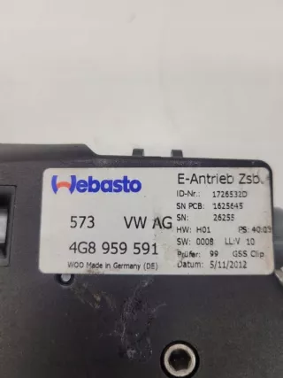 4G8959591 Моторчик стеклоподъемника Audi A7 1 (S7,RS7) Арт e4384234, вид 5