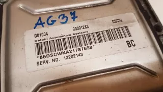 12202143 Блок управления двигателем Opel Astra G Арт e4588230, вид 2