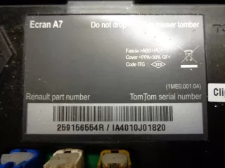 259156554R Блок навигации Renault Megane 3 Арт e4643168, вид 4