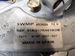 403624 91AG17K441W2B Моторчик стеклоочистителя фар Ford Escort 6 Арт e4708852, вид 3