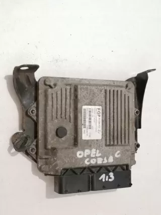 55196352ZJ Блок управления двигателем Opel Corsa C Арт e4713242, вид 1