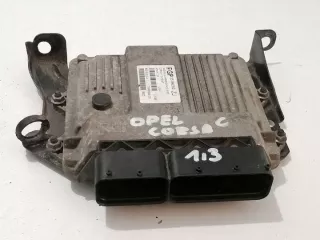 55196352ZJ Блок управления двигателем Opel Corsa C Арт e4713242, вид 4