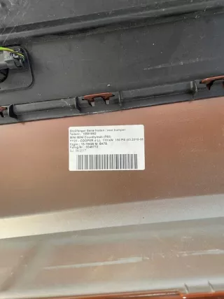 8075426 Бампер задний MINI COUNTRYMAN F60 Арт e4735926, вид 4
