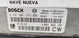 0281001873 09136118 28SA3872 Блок управления двигателем Opel Vectra B Арт e4817520, вид 2