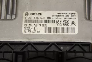 9666319580 Блок управления двигателем Peugeot 508 Арт e4817583, вид 2