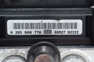 0265800770 0265231583 13182319 Блок ABS Opel Corsa C Арт e4871569, вид 3