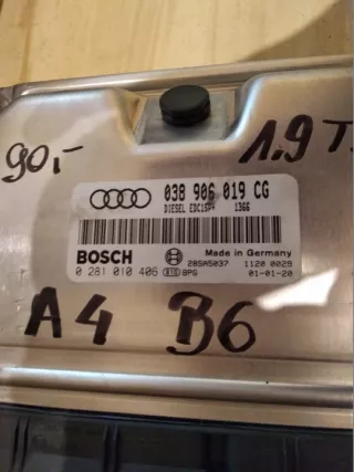 038906019CG 0281010406 Блок управления двигателем Audi A4 B6 Арт e4896799, вид 2