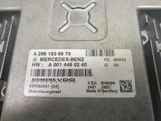 A2661536679 A0014460240 Блок управления двигателем Mercedes A W169 Арт e4908595, вид 2