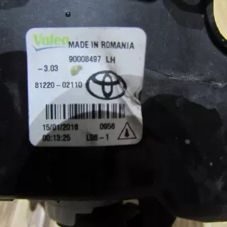 81220-02110 Фара противотуманная левая Toyota Yaris 3 Арт e5059643, вид 4
