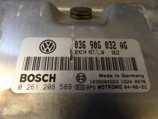 0261208589 036906032AG Блок управления двигателем Volkswagen Golf 5 Арт e5199116, вид 3