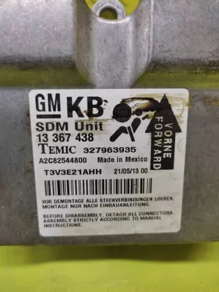 13367438 Блок AirBag Opel Corsa D Арт e5210287, вид 3