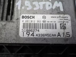 0281012692 51806274 Блок управления двигателем Fiat Croma 2 Арт e5268538, вид 2