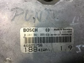 46825756 0281001955 Блок управления двигателем Fiat Punto 2 Арт e5281903, вид 4