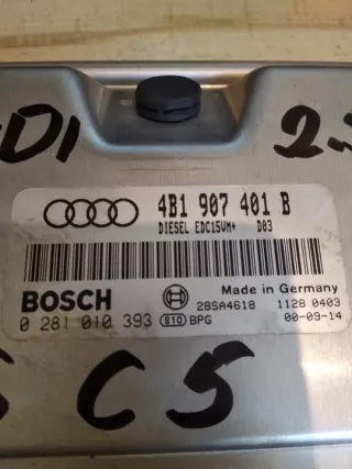 4B1907401B 0281010393 Блок управления двигателем Audi A6 C5 (S6,RS6) Арт e5336572, вид 2