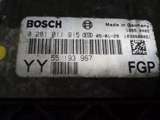 0281011915 Блок управления двигателем Opel Vectra C  Арт e5431642, вид 2