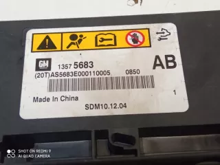 13575683 Блок AirBag Opel Astra J Арт e5606590, вид 2