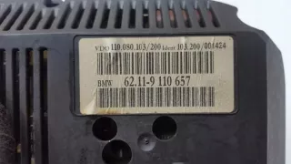 110080103 62119110657 Щиток приборов (приборная панель) BMW 7 E65/E66 Арт e5624716, вид 3