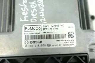 0281018938 BV21-12A650-XC Блок управления двигателем Ford Fiesta 7 Арт e5664701, вид 3