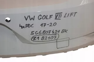 5G6807421BK Бампер задний Volkswagen Golf 7 Арт e5745746, вид 4