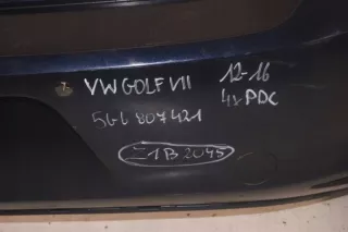 5G6807421 Бампер задний Volkswagen Golf 7 Арт e5745899, вид 4