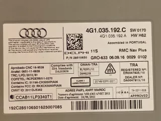 4G1035192C Блок навигации Audi A6 C7 (S6,RS6) Арт e5796330, вид 4