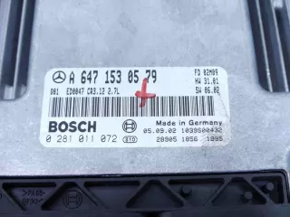 0281011072 A6471530579 Блок управления двигателем Mercedes E W211 Арт e5804811, вид 3