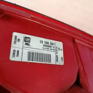 13186351 Фонарь задний правый Opel Corsa D Арт e5866390, вид 4