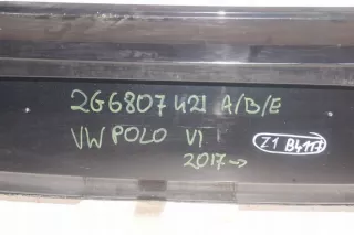2G6807421 Бампер задний Volkswagen Polo 6 Арт e5873479, вид 4