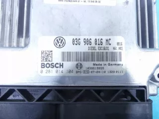 03G906016MC 0281014104 Блок управления двигателем Skoda Superb 1 Арт e5958078, вид 3