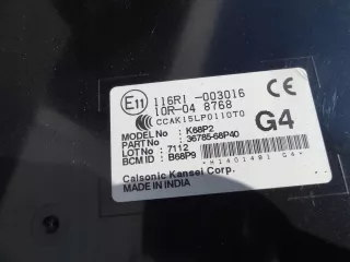 36785-68P40 36710-68P20 Блок комфорта Suzuki Baleno 1 Арт e6045689, вид 2