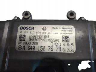 A6401507679 0281013026 Блок управления двигателем Mercedes A W169 Арт e6071000, вид 3