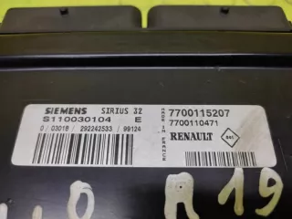  Блок управления двигателем Renault Clio 2 Арт e6087101, вид 3