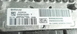 5WS40258I-T 9663606480 SID803A Блок управления двигателем Citroen C5 1 Арт e6101490, вид 2
