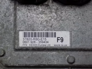 37820-RB0-E15 Блок управления двигателем Honda Jazz 3 Арт e6354679, вид 2