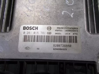 0281014354 8200726880 8200848407 Блок управления двигателем Renault Laguna 3 Арт e6389956, вид 2