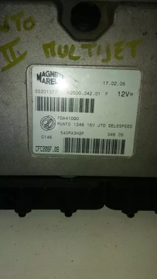 55201377 56044737ai Блок управления АКПП Fiat Punto 2 Арт e6420038, вид 2